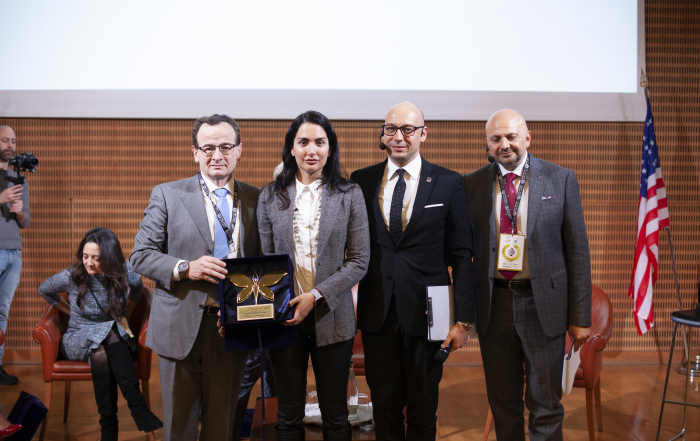 Angelica Donati awarded “Woman of the Year” at the Real Estate Awards 2020