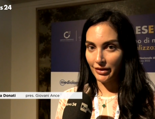 Angelica Donati on RaiNews – Giovani Imprenditori Confindustria